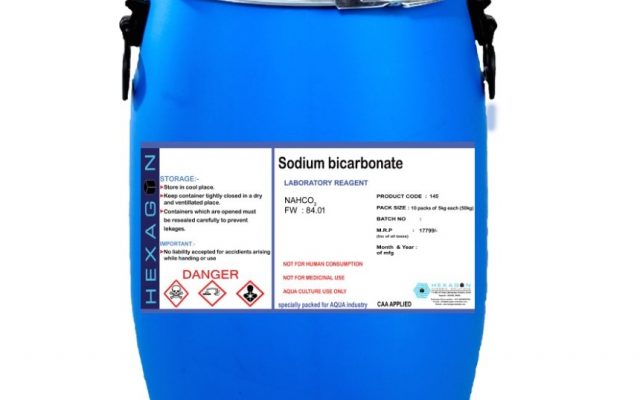 Sodium bicarbonate drum